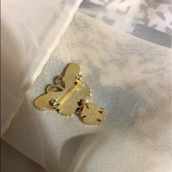 UNIQUE & Beautiful Vintage Butterfly & Eagle #32 Charm Brooch Pin Eagle Charm - Picture 6 of 16